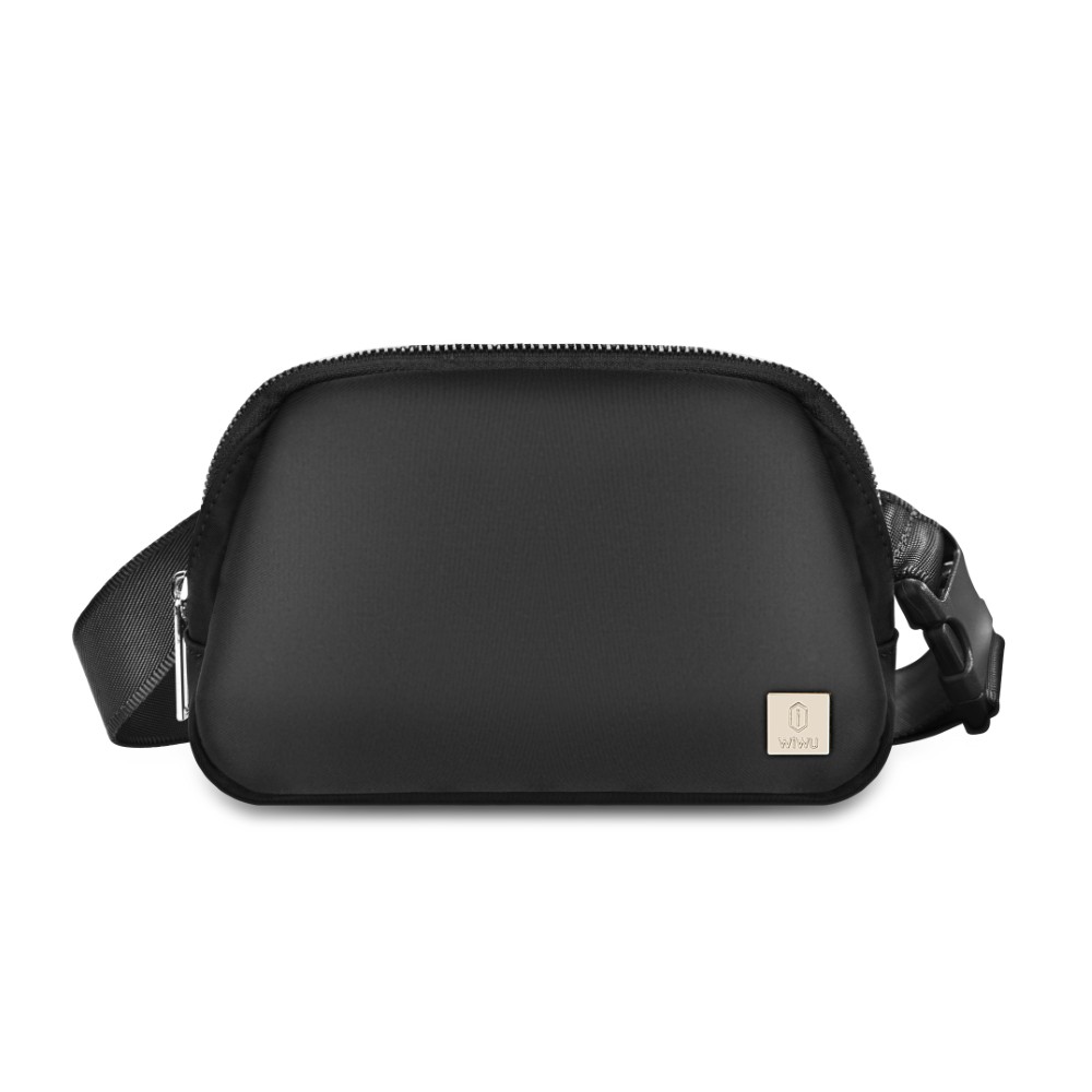 WiWU LULU Crossbody Bag (Black Nylon)